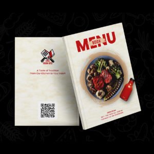 Menu Design print
